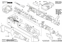 Bosch 0 602 492 615 ANGLE EXACT 25-200 Cordless Screw Driver Spare Parts